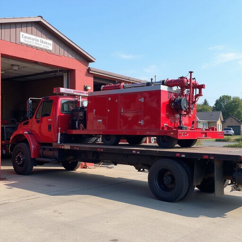 A bright red flatbed truck carrying a mobile fire pump system as it arrives at a fire station for emergency response. cart fire pump chassis fire pump pumps diesel gpm gpm fire pumps pump manifolds gpm fire hose pump gpm pressure gas pressure pumps pumps gpm water pumps water pump pump pumps water supply gpm gpm gpm chassis tank fire pump fire pumps diesel fire pump water pumps gpm diesel hose centrifugal pump cart pump pump foam fire pump nozzles portable fire pumps engine tires cart pump fire pump tank gpm cart gpm pump cart cart pumps gpm